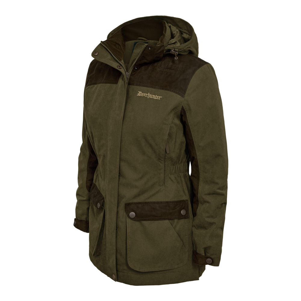 Lady Eagle Jakke Tarmac Green - Deerhunter