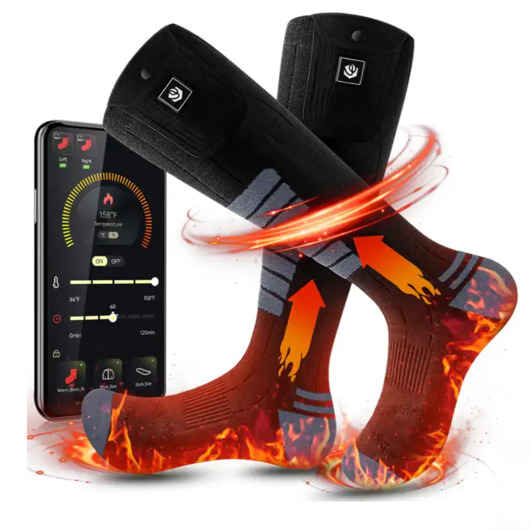 Strømper med varme PRO 2 + APP HEET