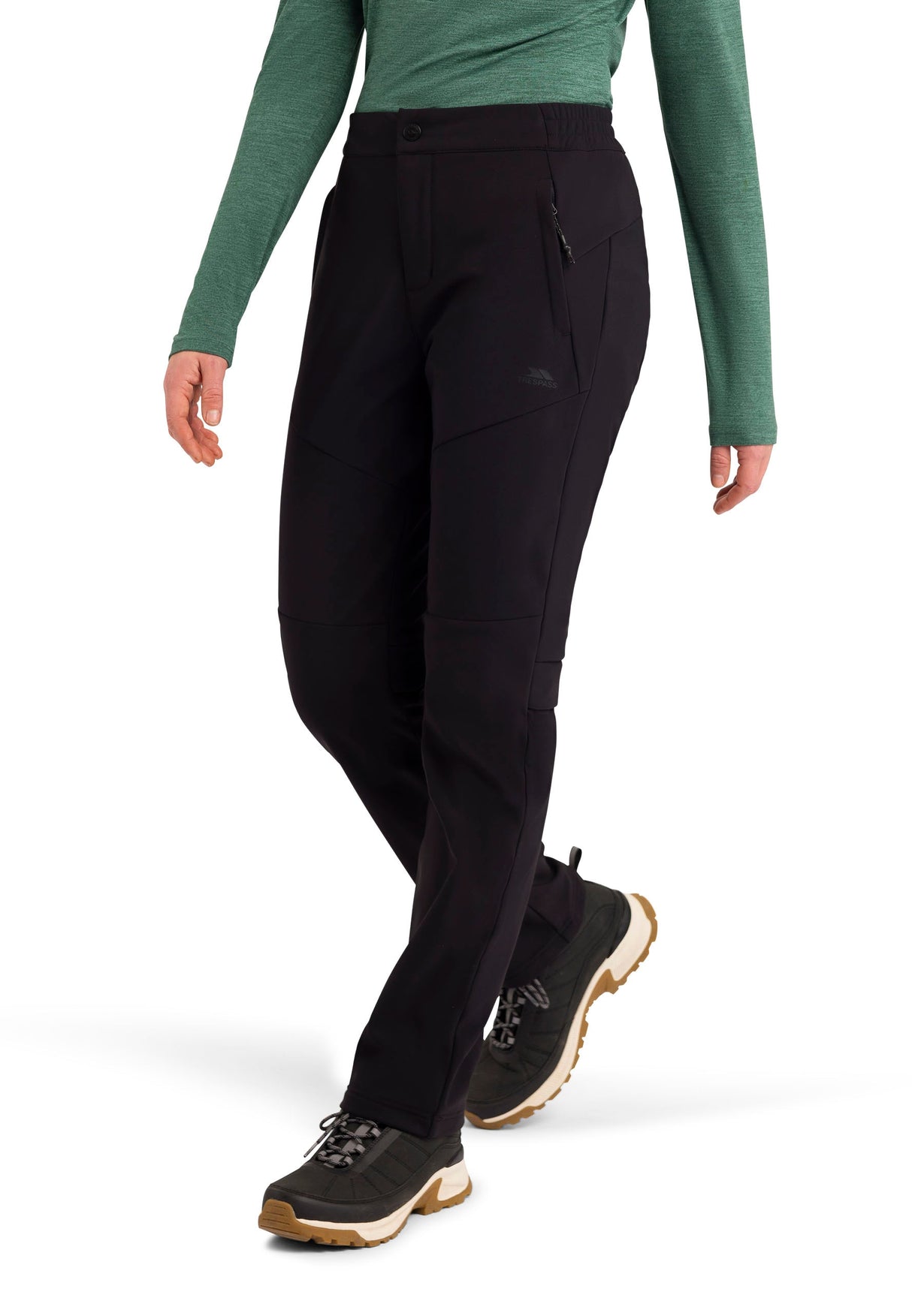 Edziz- Female Softshell Trouser tp-75 - Black - Trespass