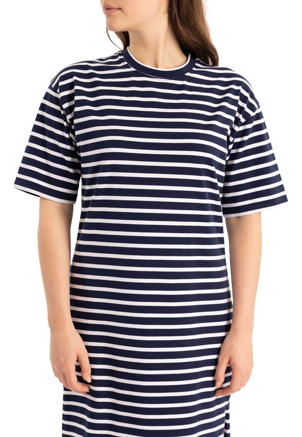 Elayna - Navy Stripe - Trespass