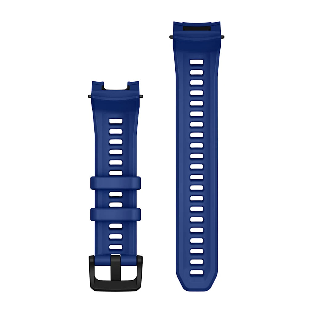 22 mm remme (Instinct® 3 – 45 mm), Bolt Blue silikone 1