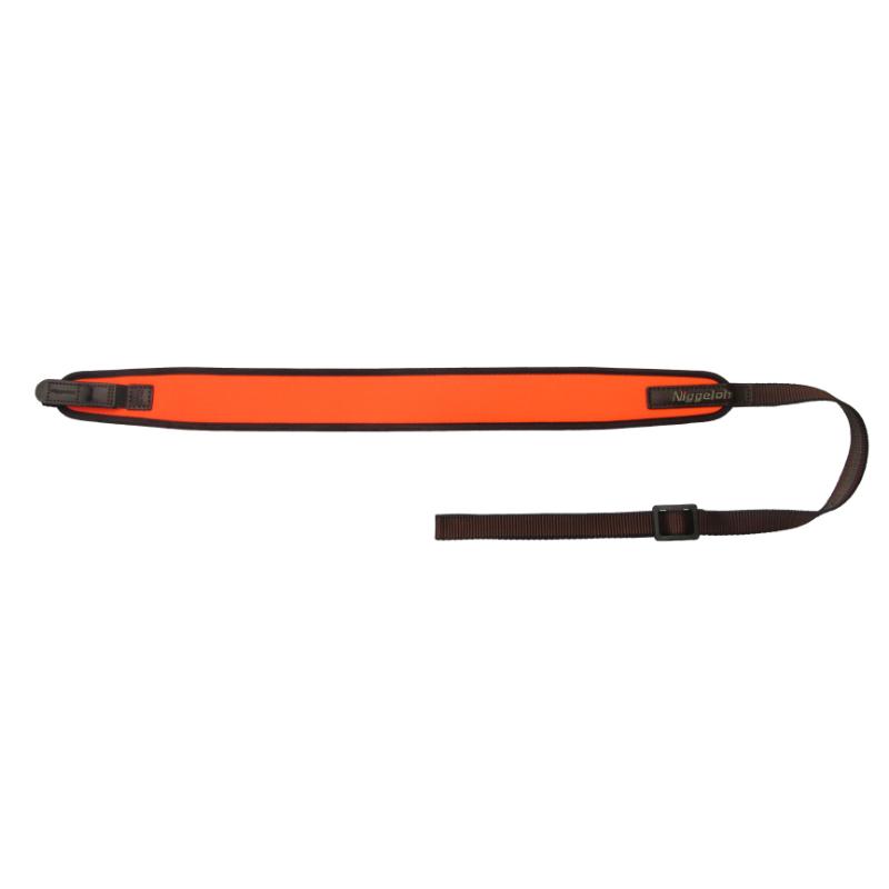 Niggeloh geværrem - Orange neopren quick release