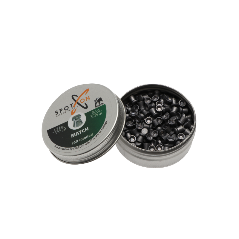 Spoton - Match 4,5mm - 0,60gr/9,25grain - 250 stk. pr dåse