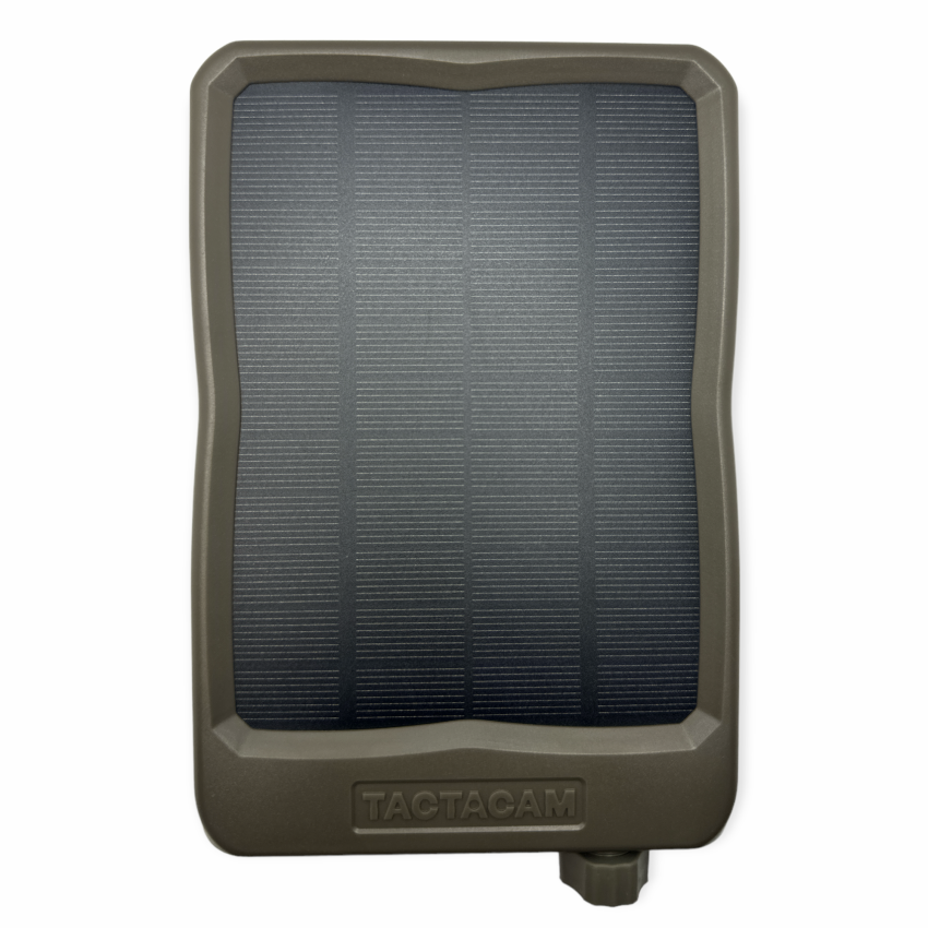 Tactacam solcelle panel