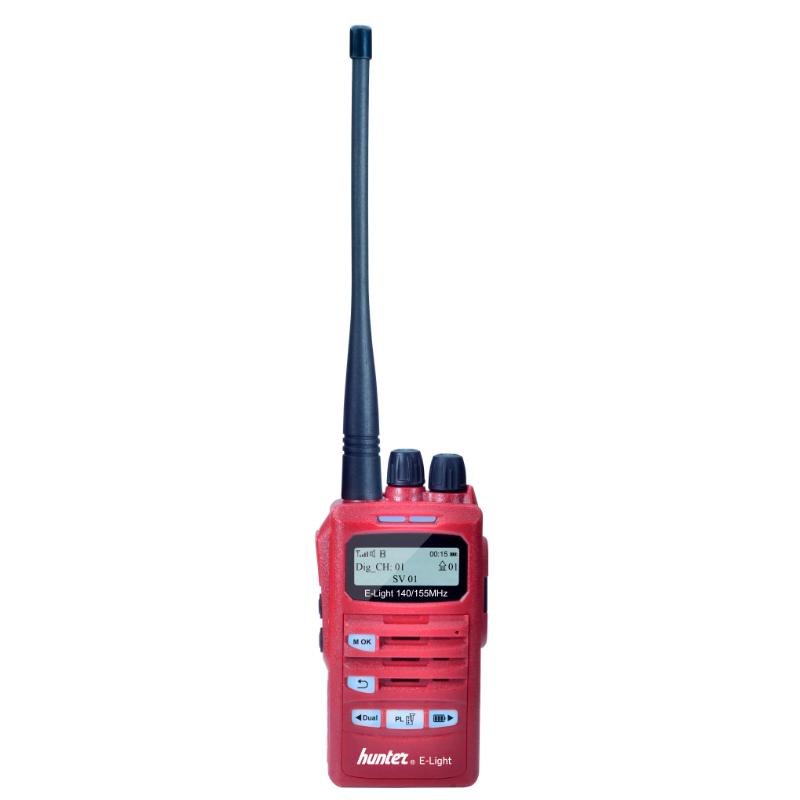 Hunter E-light - Jagtradio Analog / digital 140/155 mHz