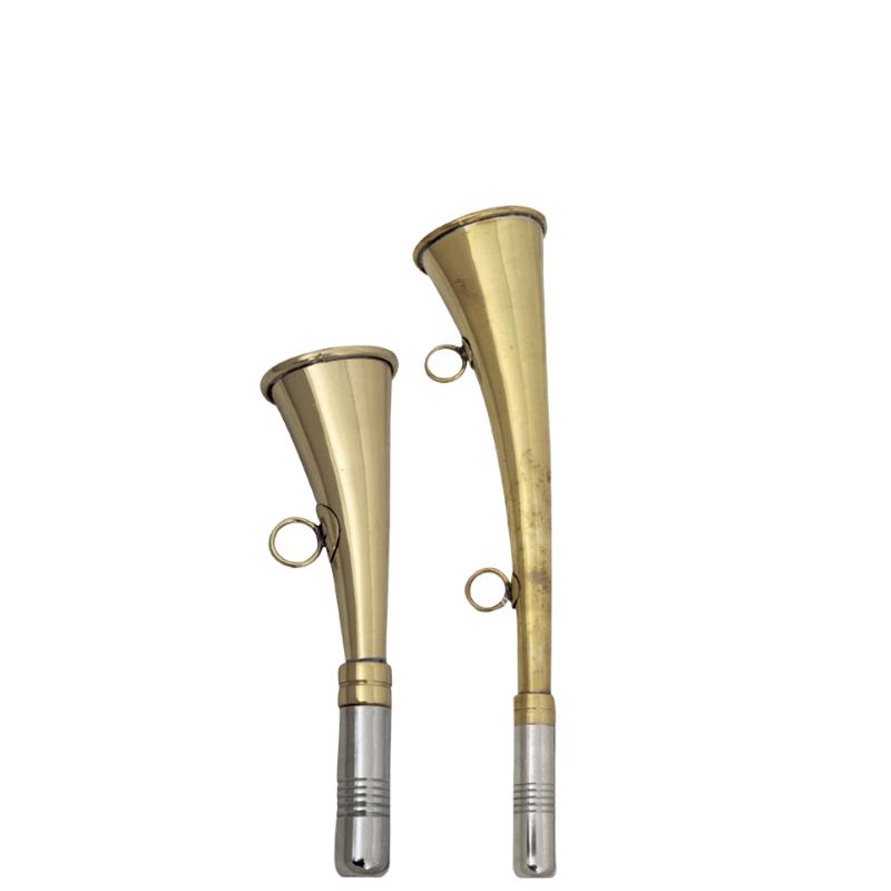Signalhorn - 16 cm Messing horn til jagt