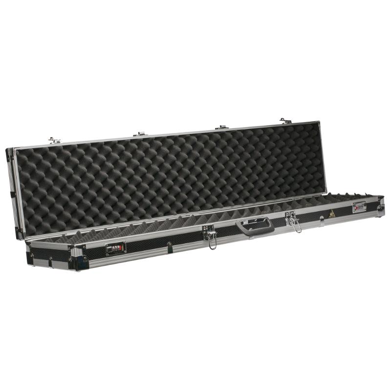 Buffalo River riffelkuffert - Alu/plast Sort 119x25x12,5cm
