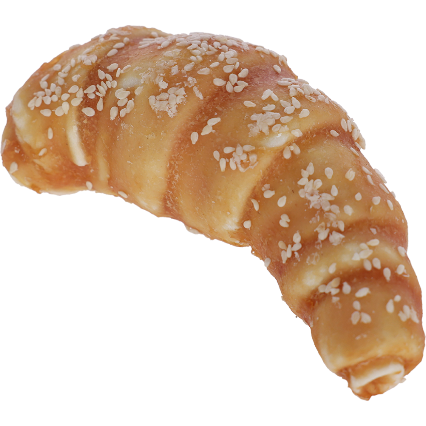 Rawhide croissant, med kylling, 11cm, 80g,