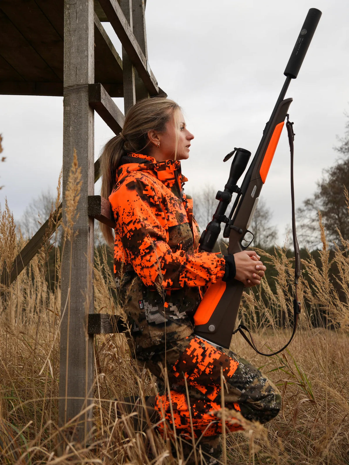 Ridge 3 - Hunting Jacket Desolve Fire/Veil - Swedteam
