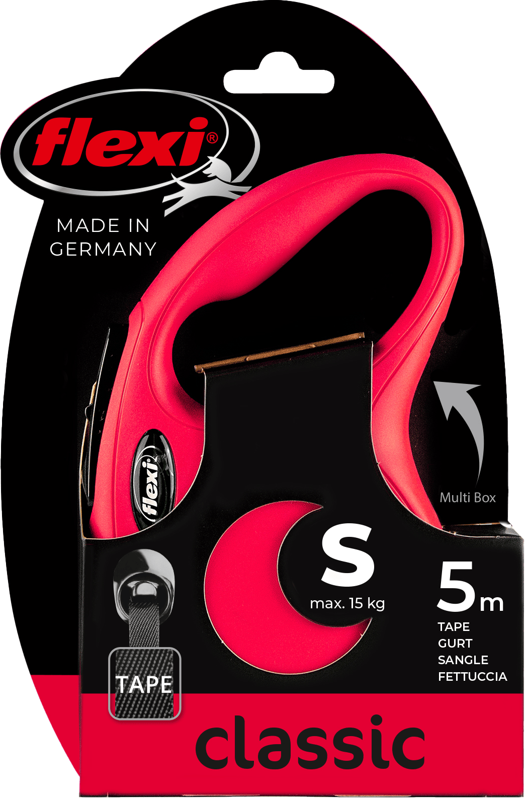 Hundesnor kassette Flexi New Classic str. L