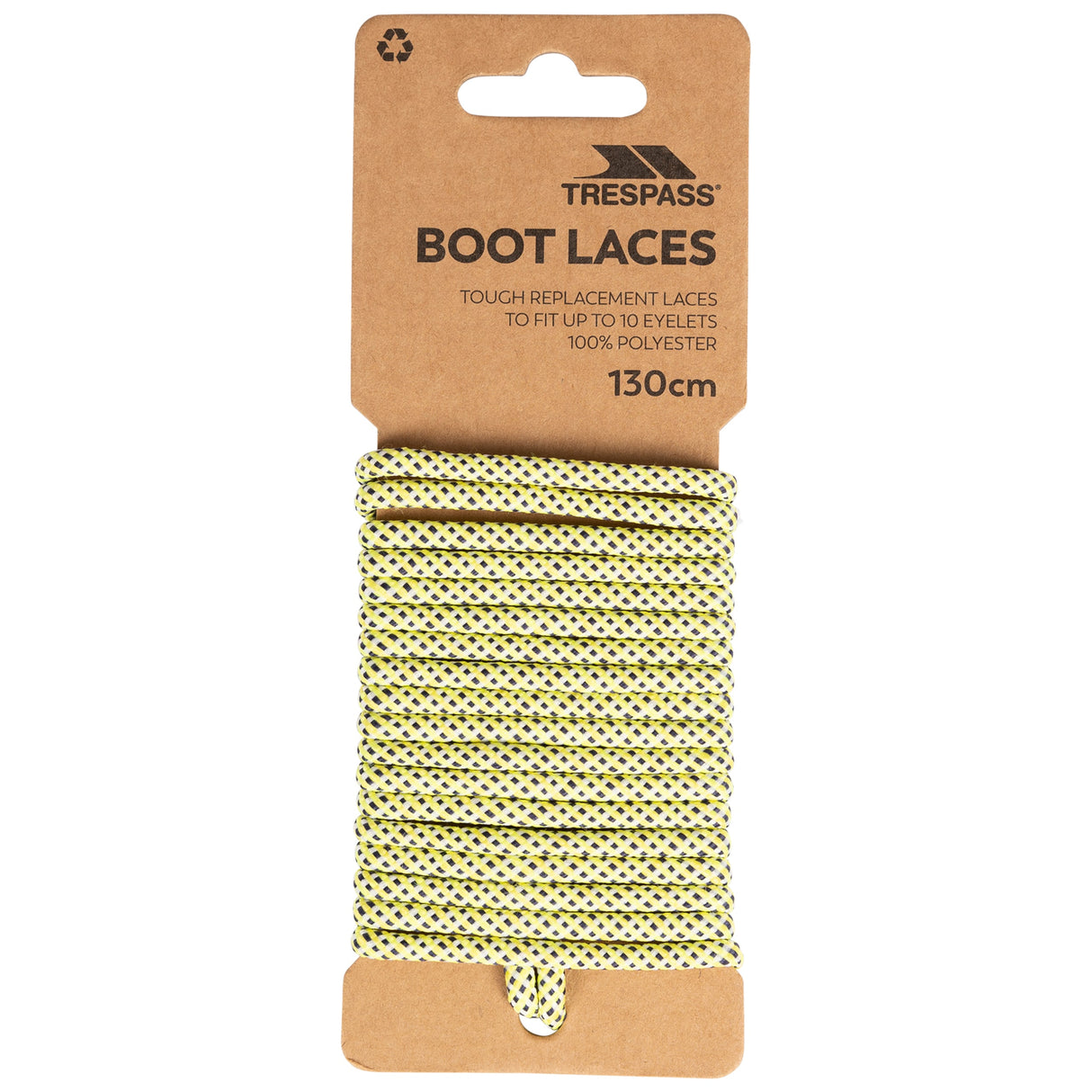 Laces 130 - Yellow - Trespass