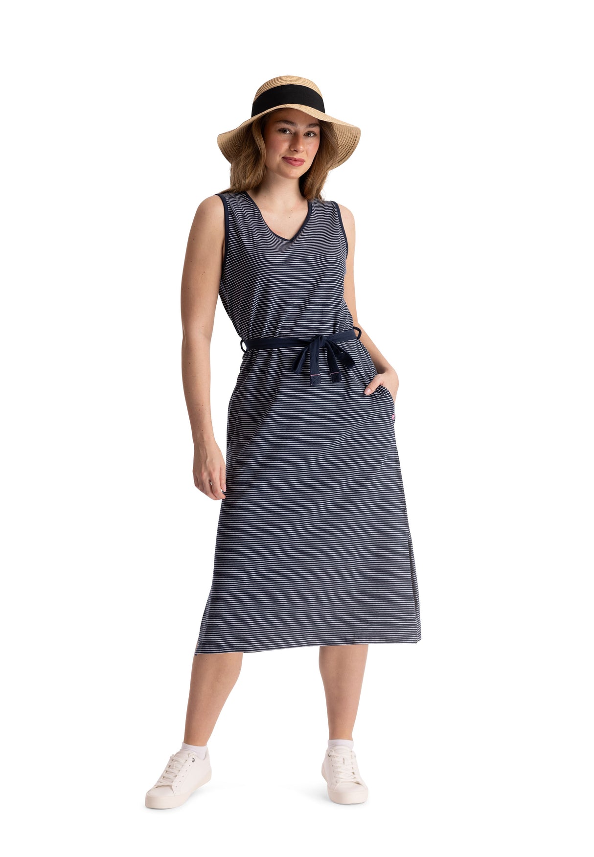 Loretta - Navy Stripe - Trespass