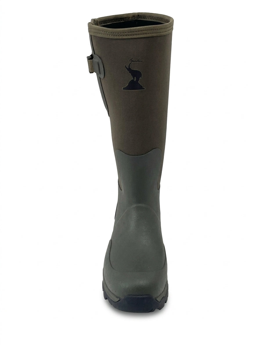 Stambecco Leopard 18" Fold Down Gummistøvle