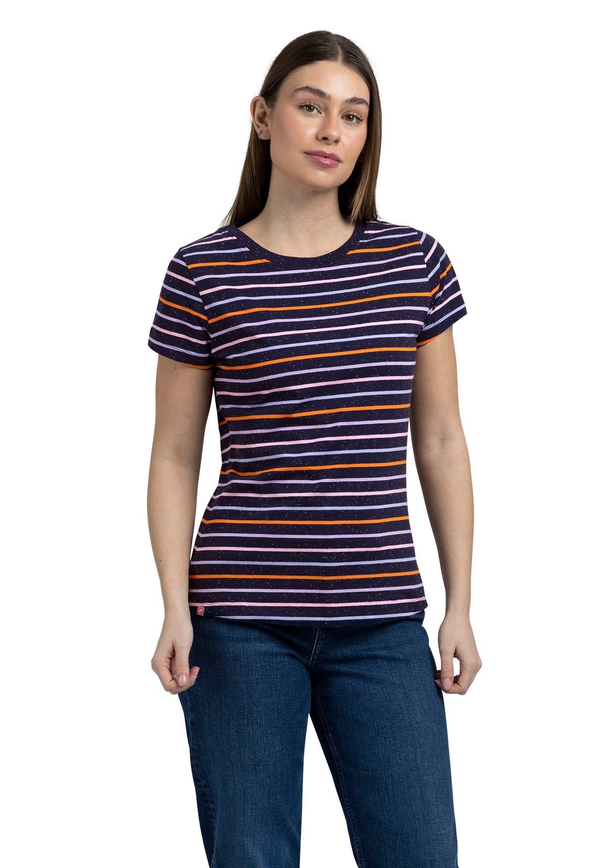 Michaela - Navy Multi Stripe - Trespass