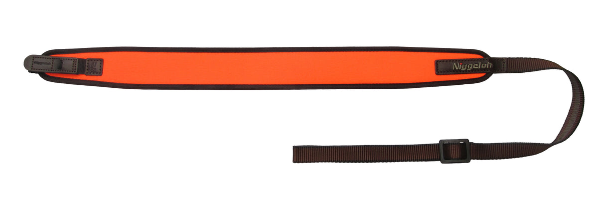 Niggeloh geværrem - Orange neopren quick release