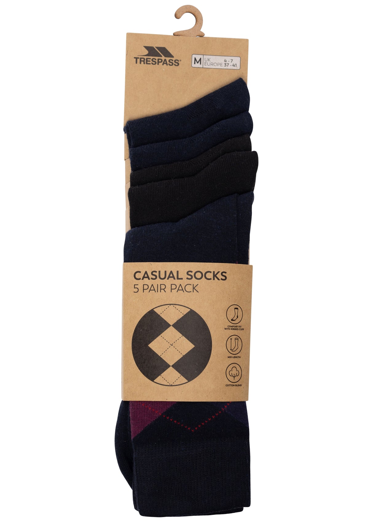 Paden - Navy / Black - Trespass