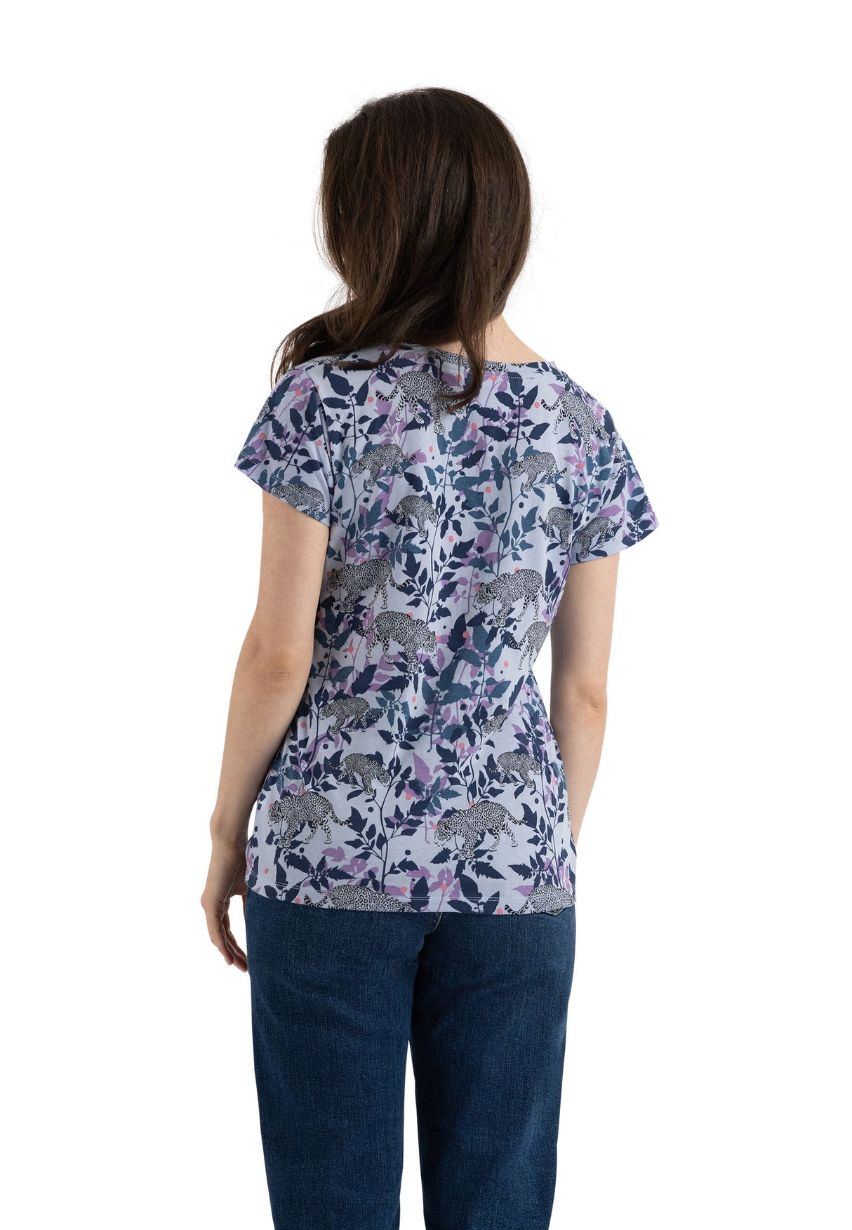 Phillipa - Navy Print - Trespass