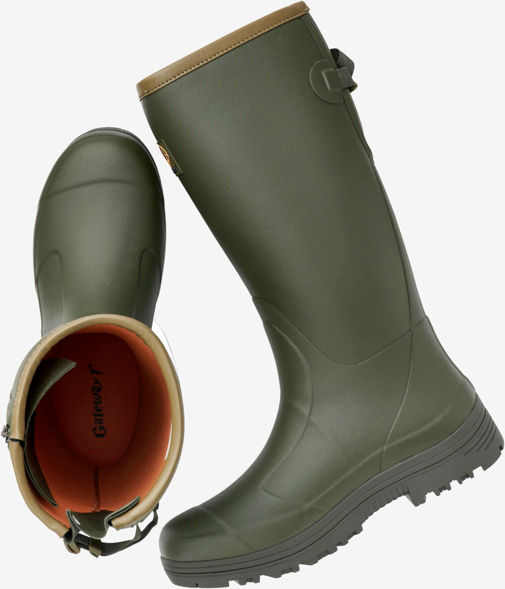 Str. 48 - Gateway1 Pheasant Game 18" 5mm side-zip - Dark Olive - Ombytningsvare