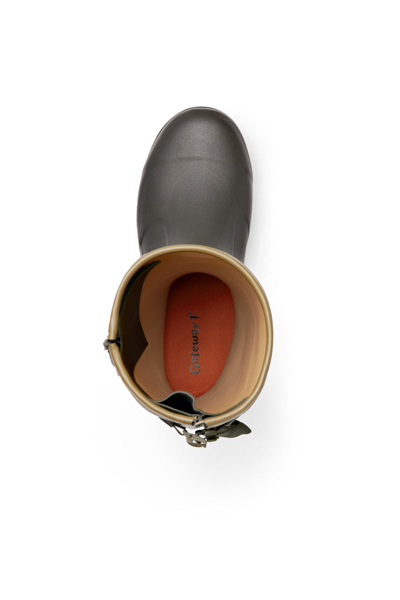 Pheasant Game 18" leather side-zip - Black olive