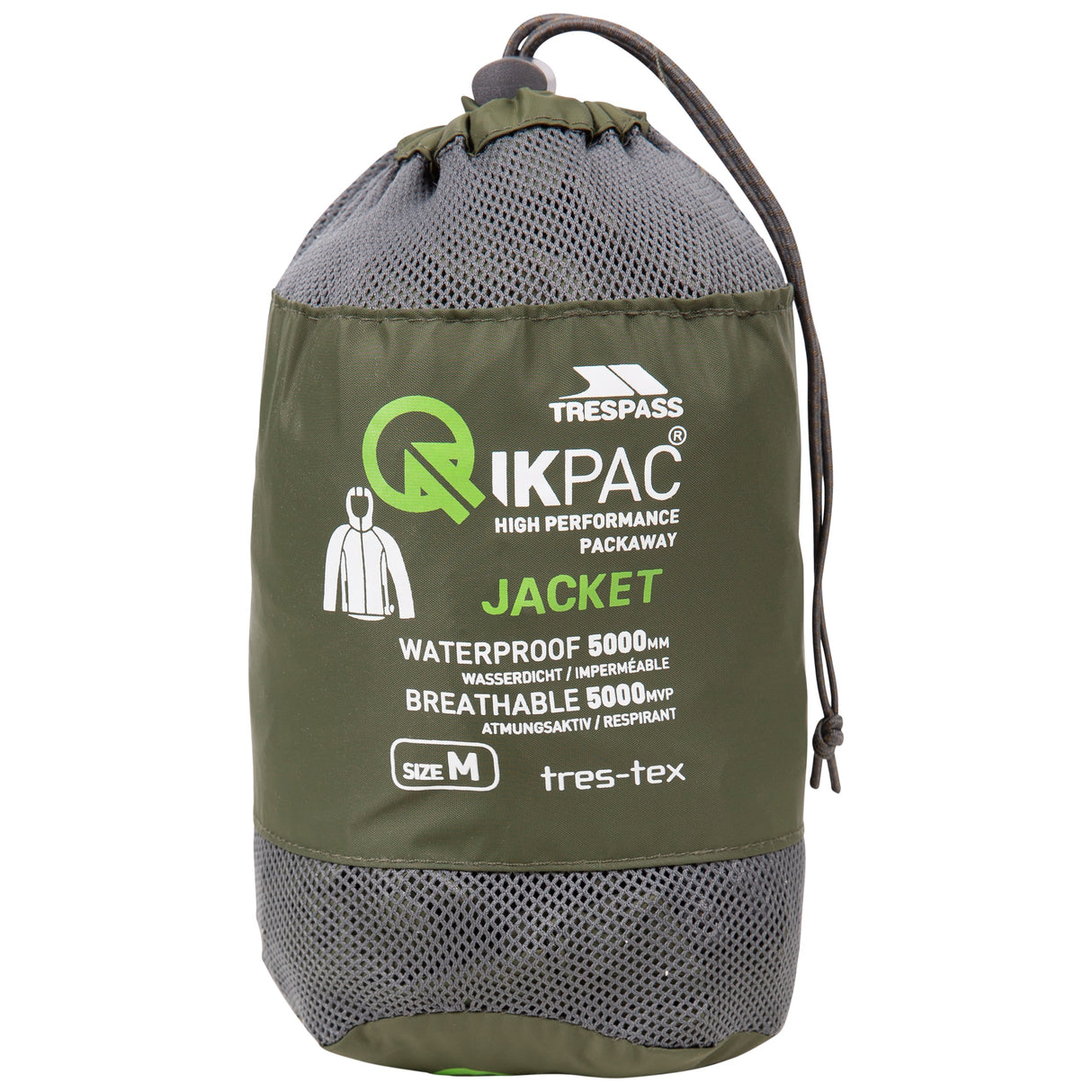 Qikpac Jacket - Moss - Trespass
