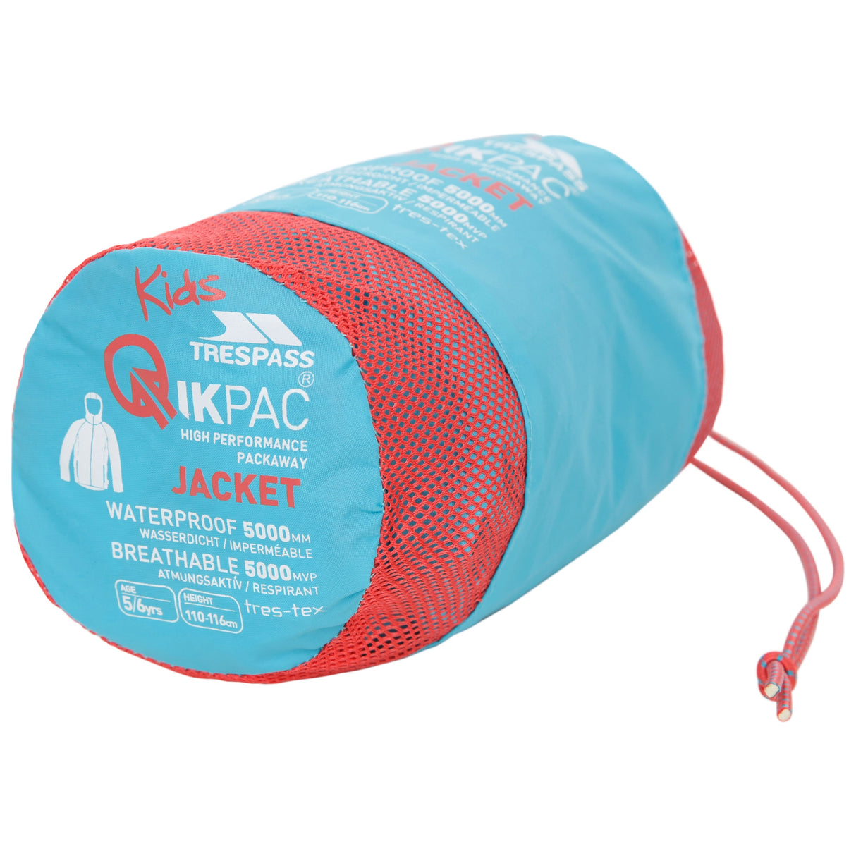 Qikpac Jacket - Aquatic - Trespass