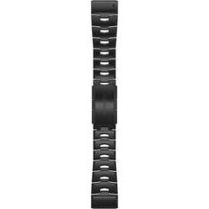 QuickFit® 26 urremme, Ventileret titaniumlænke, Carbon Grey DLC-belægning 1