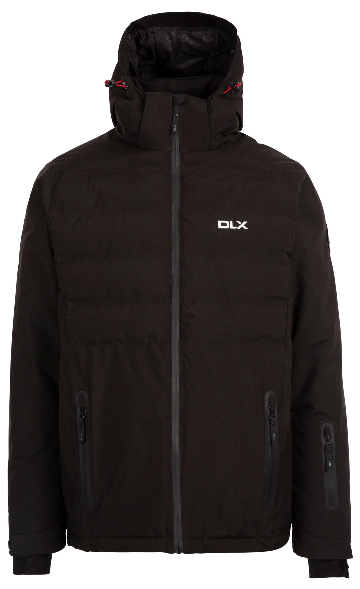 Randolph- Male Dlx Ski Jacket - Black - Trespass