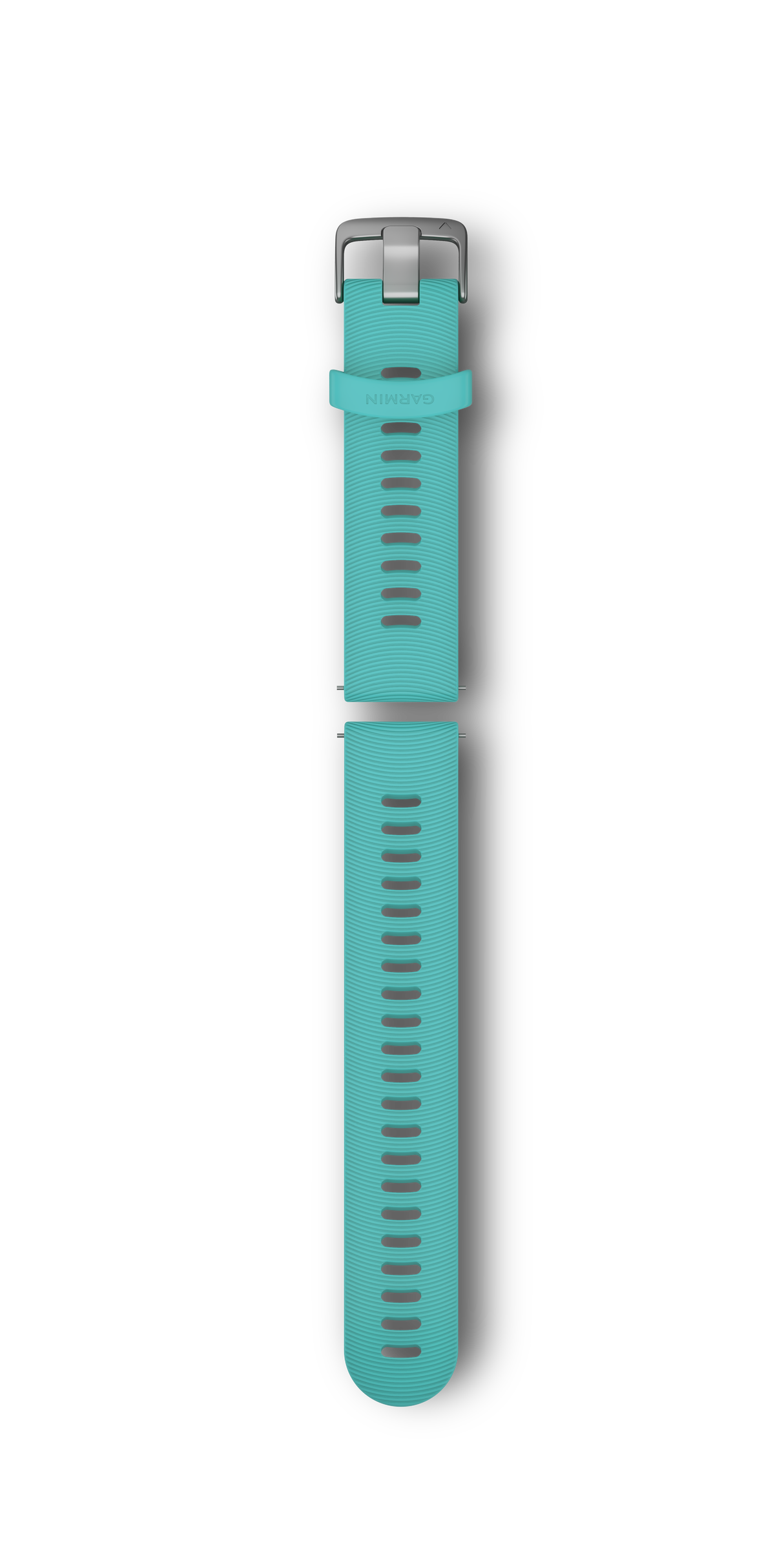 Quick Release remme (20 mm), Aqua silikonerem, rustfrit stål hardware 1