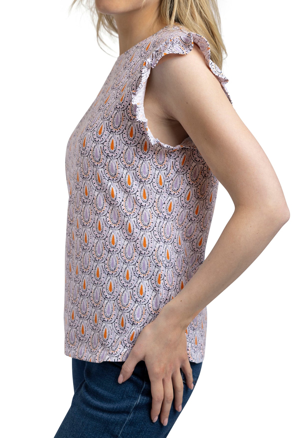 Salma - White Print - Trespass