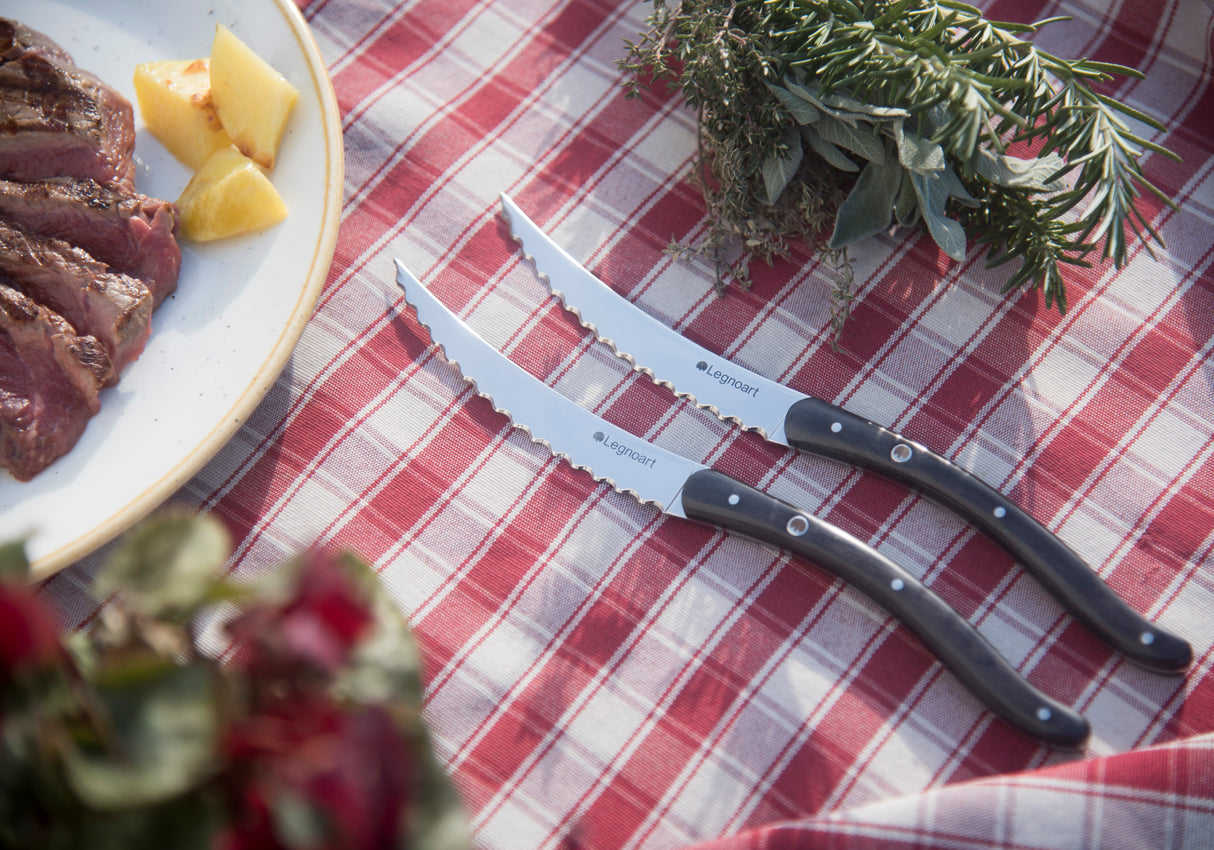 Legnoart WAGYU Steak Knive Mørkt træ