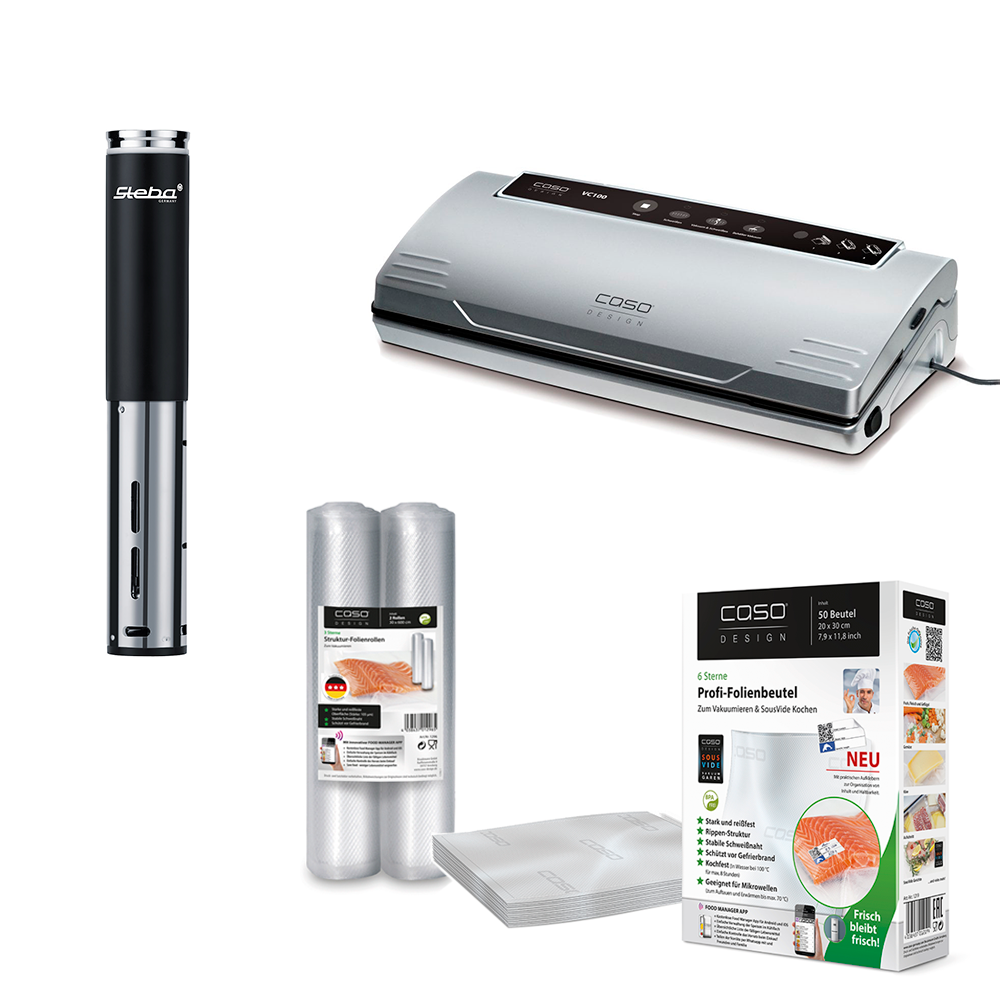 Sous Vide - Sampak STSV60 + CS1380 + Folie