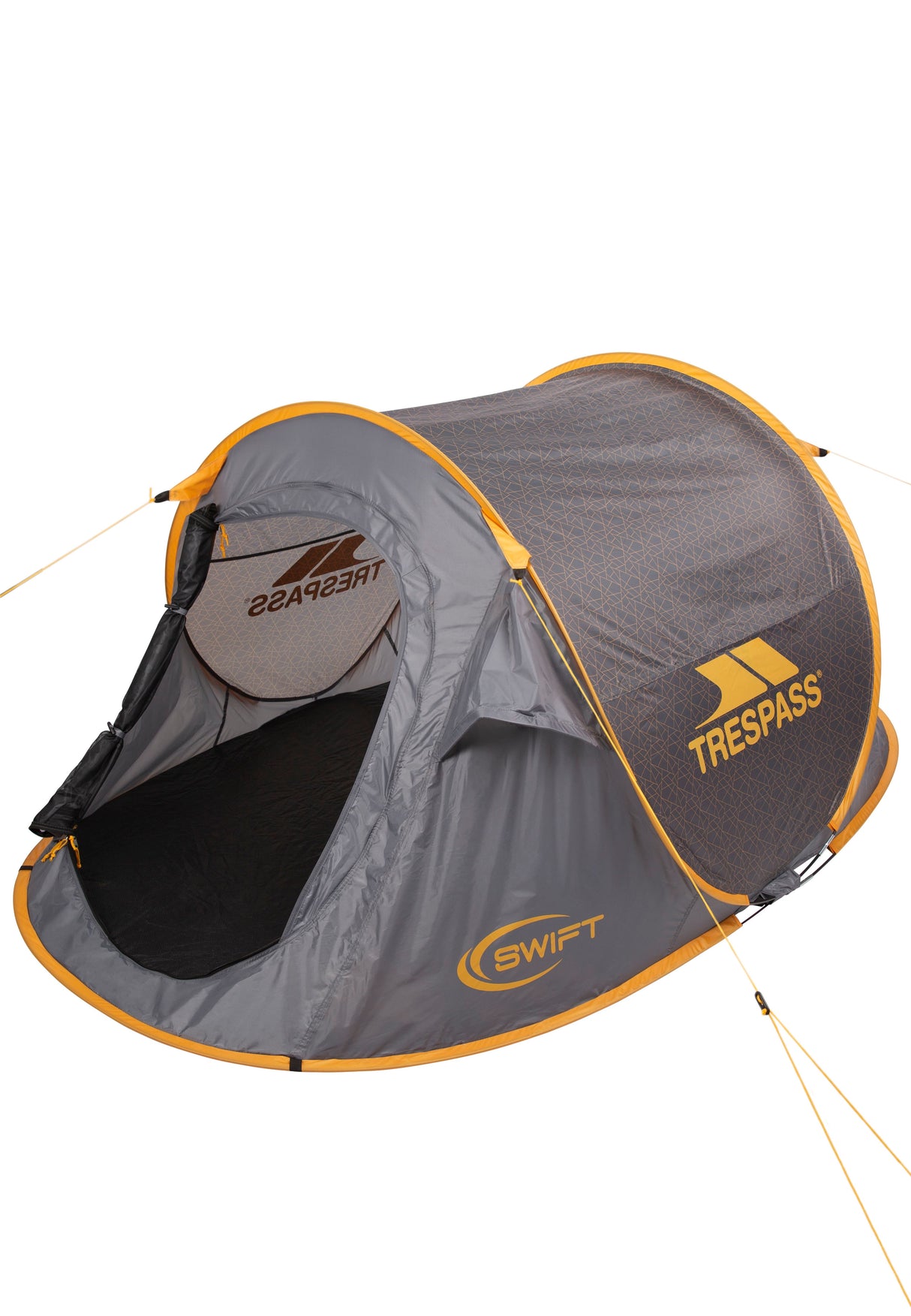 Swift 2 Pattern - Storm Grey Print - Trespass