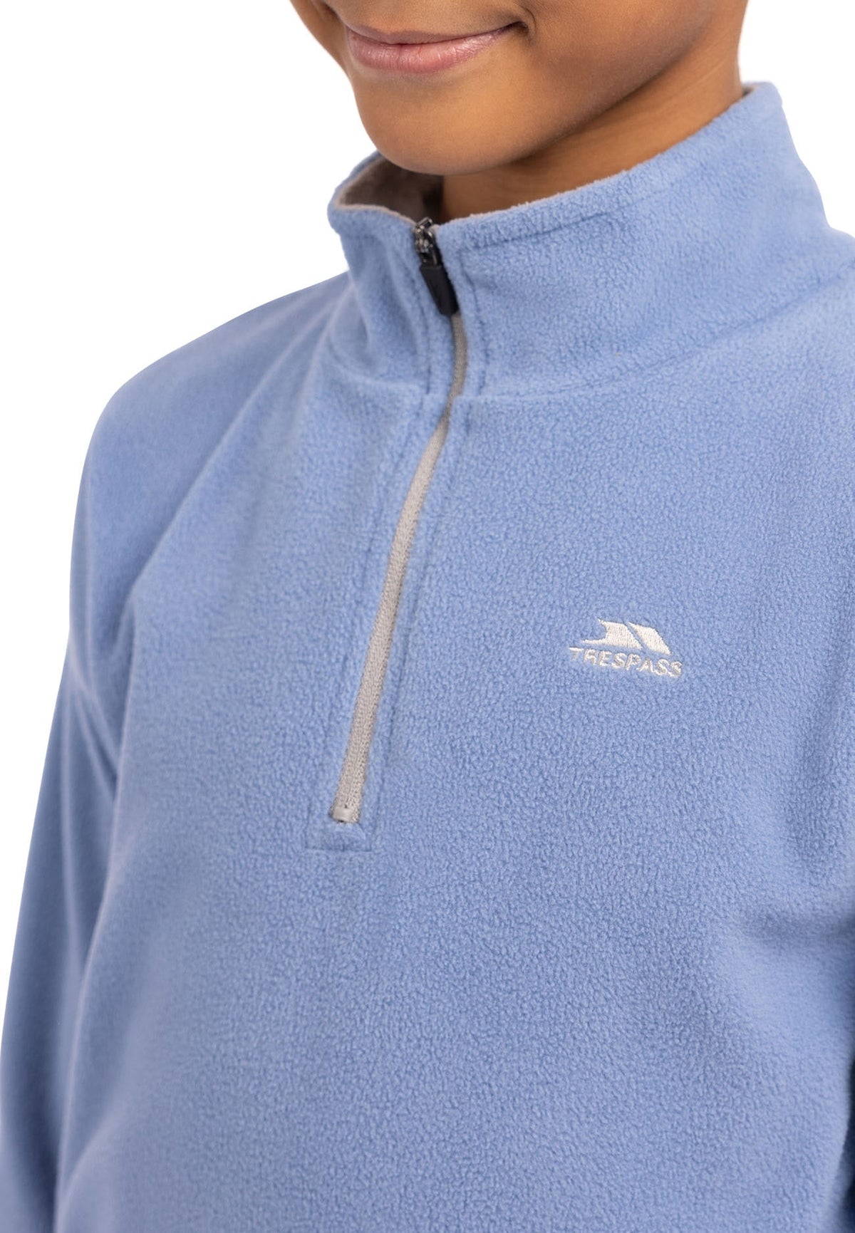 Sybil-female Microfleece at100 - Denim Blue - Trespass