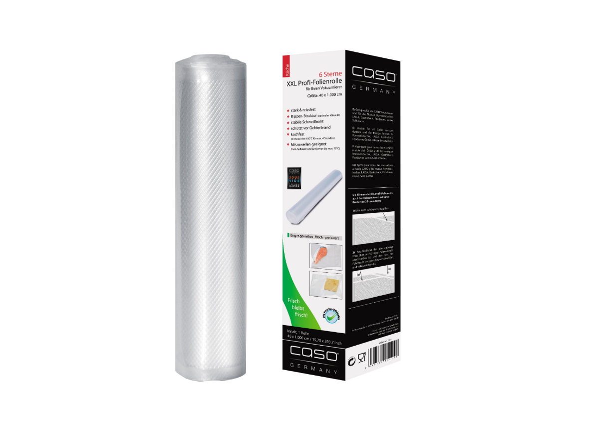Caso Folierulle 40x1000cm 1Stk - 150 my