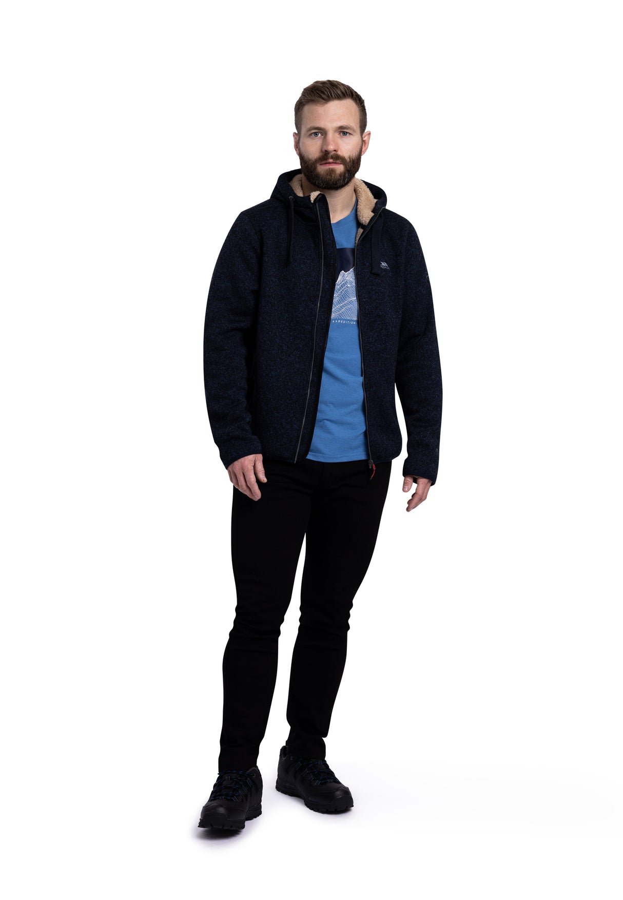 Tableypipe - Navy Marl - Trespass