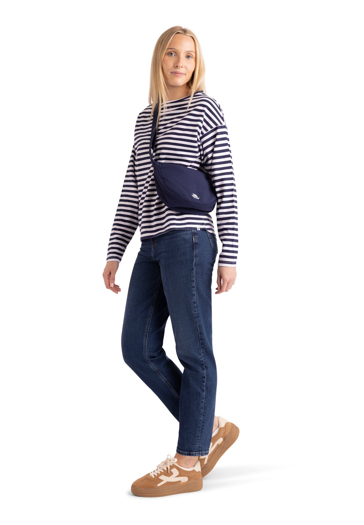 Thelma - Navy Stripe - Trespass