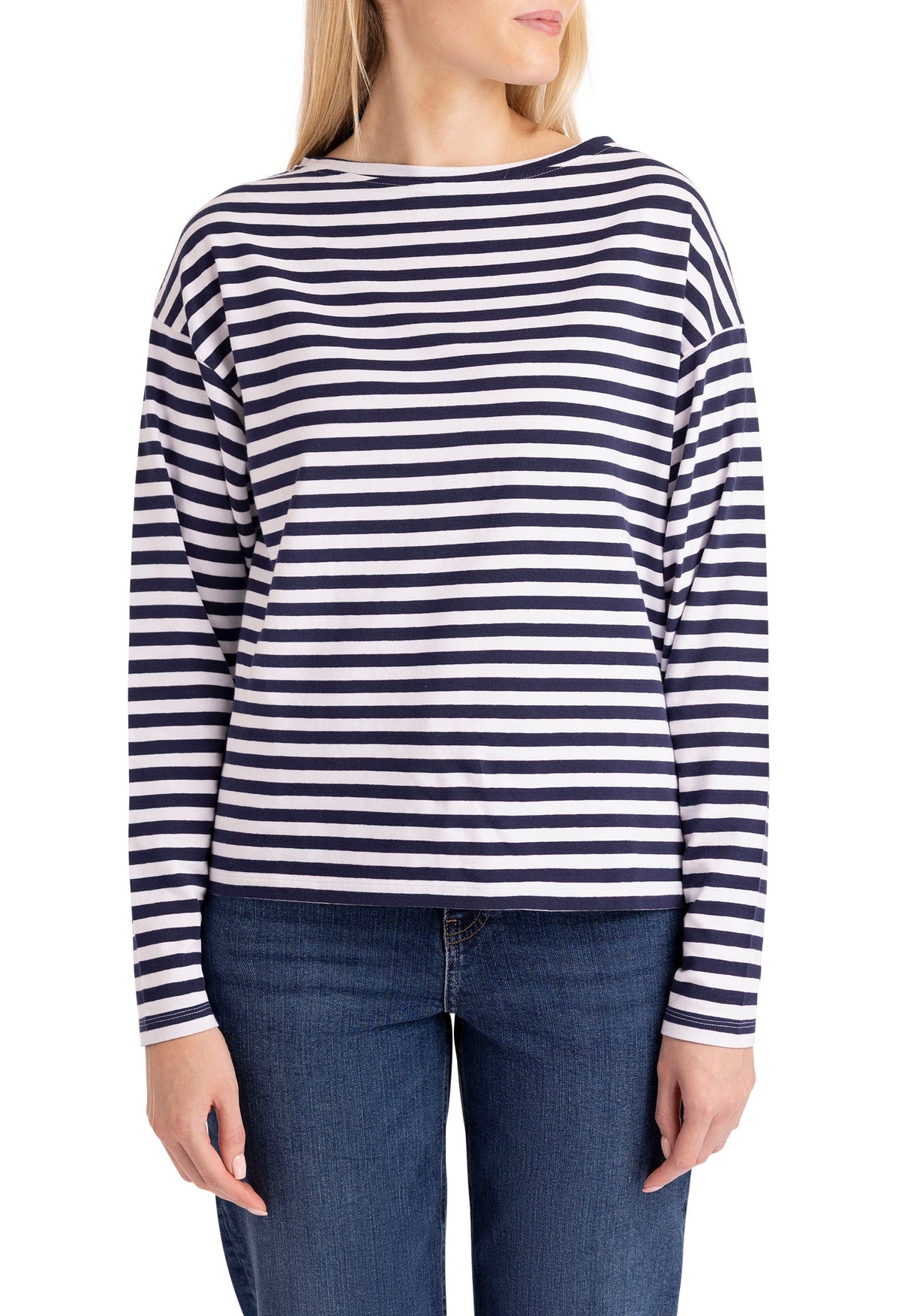 Thelma - Navy Stripe - Trespass