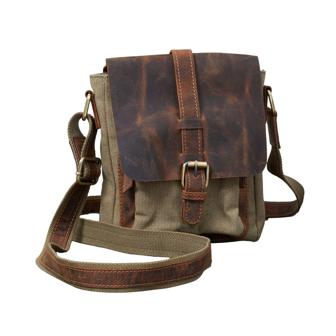 Hunter/canvas - crossbody