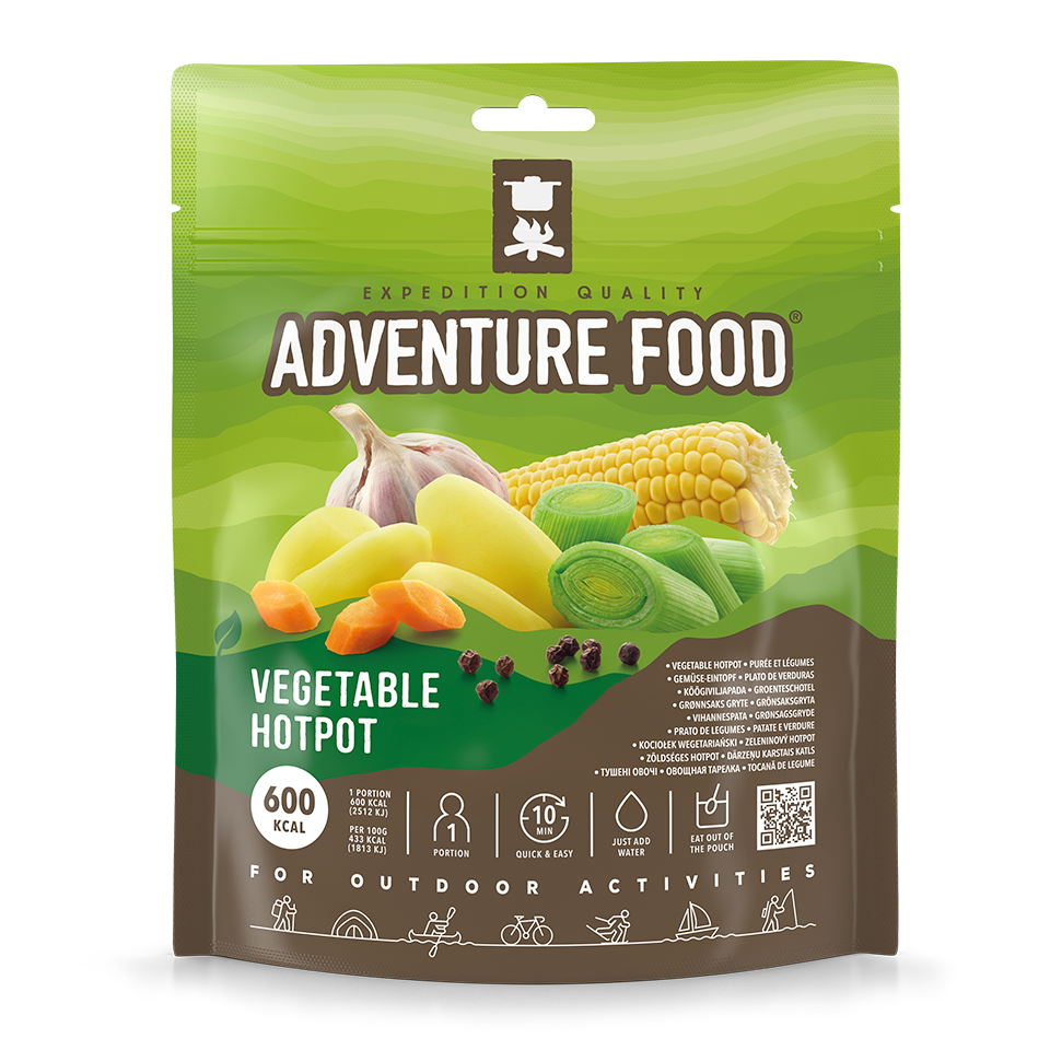 Vegetarisk gryderet - Adventurefood