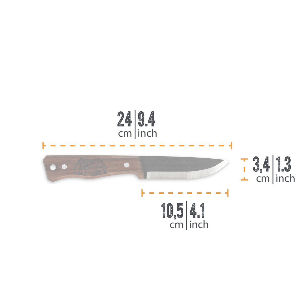 Bushcraft Knife 10,5 cm - Petromax