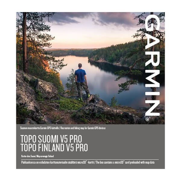 MicroSD™/SD™ kort: TOPO Finland v5 PRO