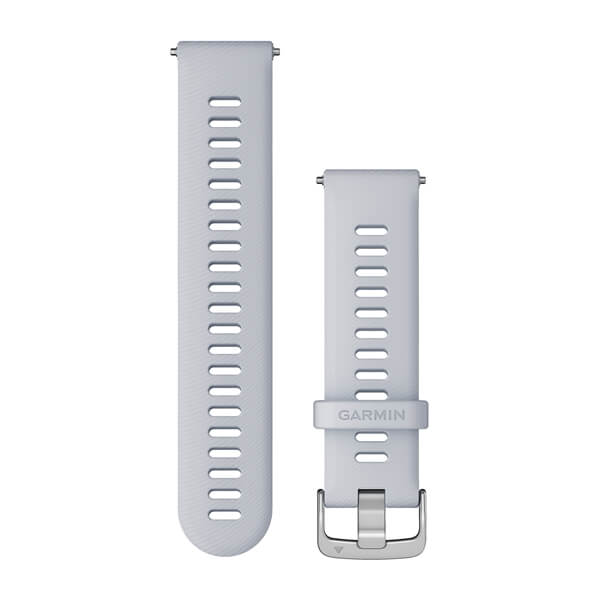 Quick Release remme (22 mm), Whitestone, sølv hardware