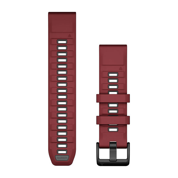 QuickFit® 22 remme, Marsala/Graphite silikone
