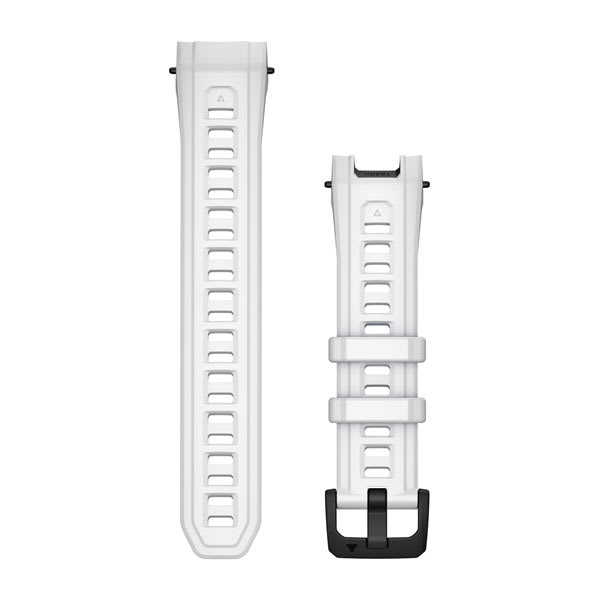 22 mm remme (Instinct® 3 – 45 mm), Whitestone silikone