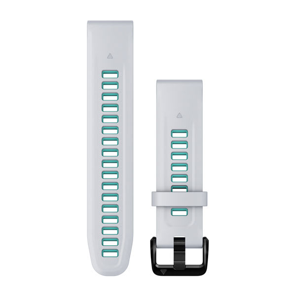 QuickFit® 20 urremme, Whitestone/Aqua silikone
