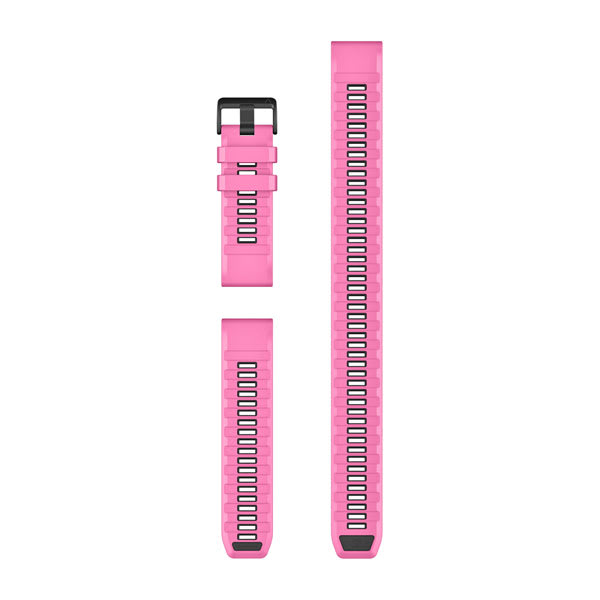 QuickFit® 26 remme, Pink Aurora silikone (Dykkersæt med 3 dele)