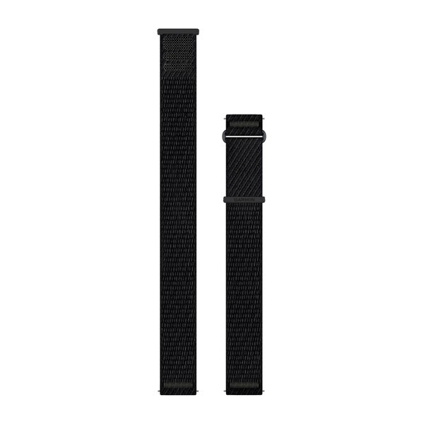 Quick Release remme (22 mm), Slate Grey/sort ComfortFit stof