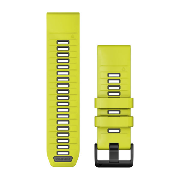 QuickFit® 26 remme, Amp Yellow/Graphite silikone
