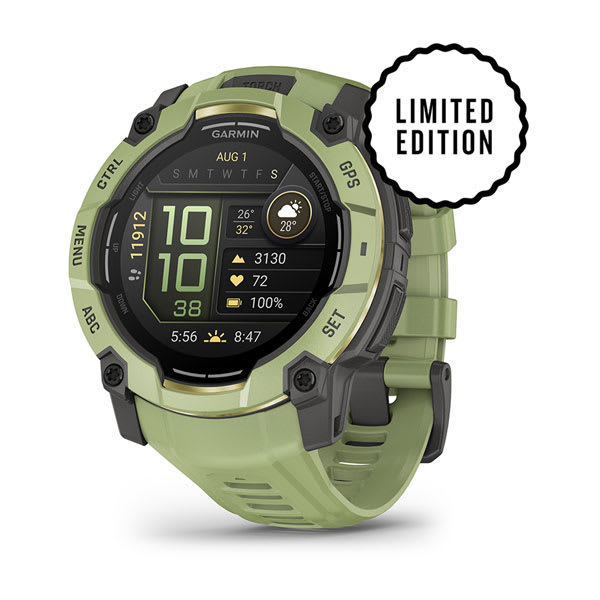 Instinct® 3 – 50 mm, AMOLED, Fern Green med Fern Green rem