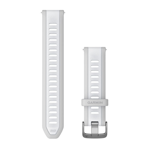 Quick Release remme (20 mm), Mist Grey/Whitestone